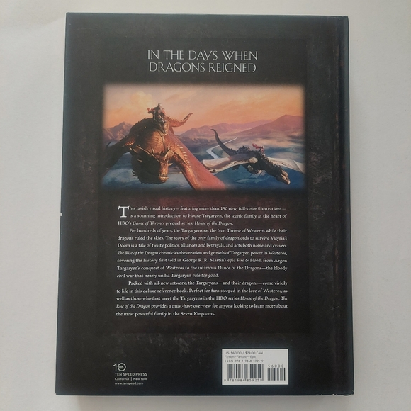 The Rise Of The Dragon Coffee Table Book Hardcover George R. Martin - Picture 2 of 12